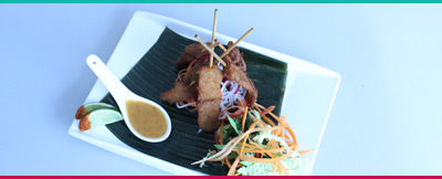 Malaysian Satay With Peanut Sauce