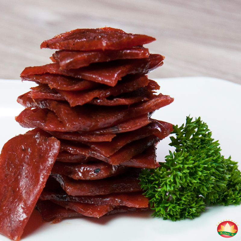 Vegan Spicy Jerky King's Vegetarian Food