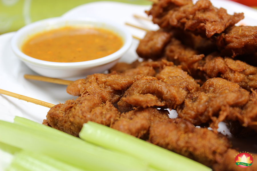 Vegan Chicken Satay