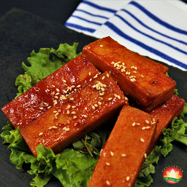 Plantbased Sweet & Sour Ribs King's Vegetarian Food